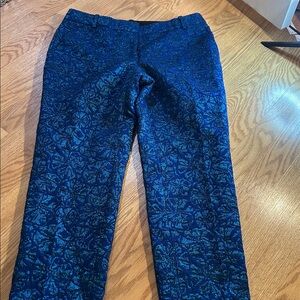 J. Crew Vibrant Blue Trousers